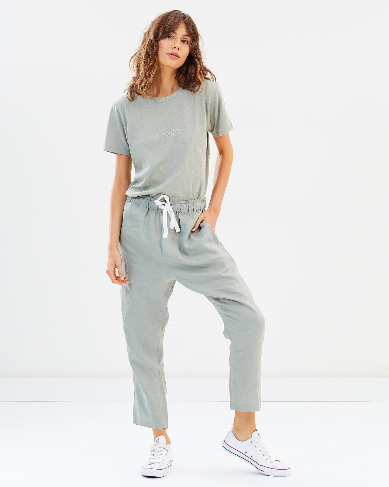Assembly Label Pants Assembly label - Anya Linen Pants – Restyled Luxury